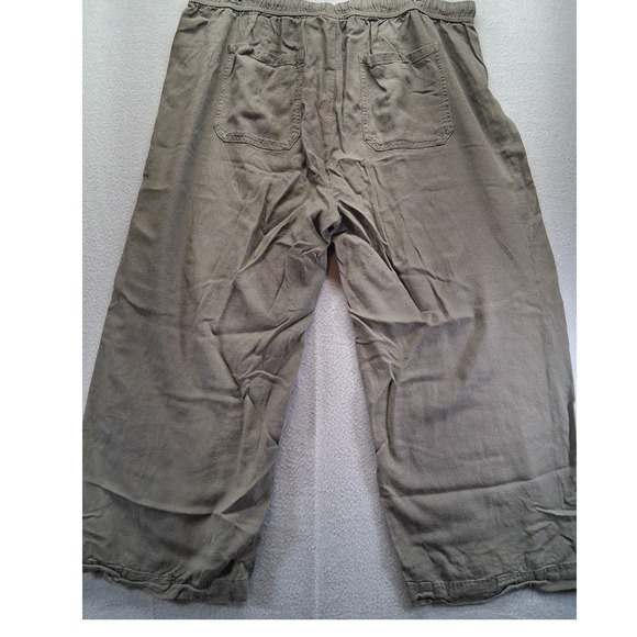 Splendid Women's Green Pants Viscose Blend Size XL 4 Pockets - Picture 5 of 9